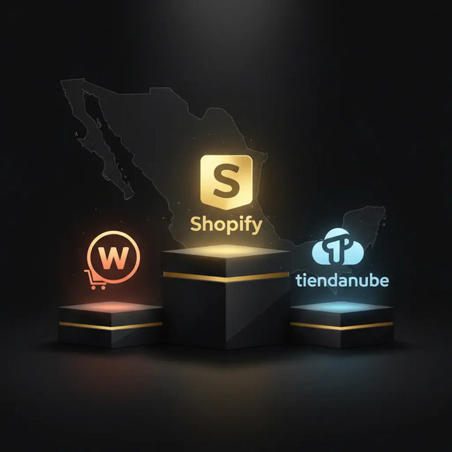 Shopify vs WooCommerce vs Tiendanube: cuál elegir para vender en México en 2026